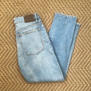 Neuw - High Rise Wide Legged Stella Denim Jeans - Light Wash Blue - 27
